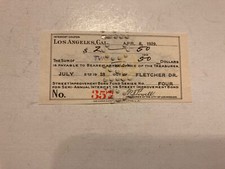Vintage Interest Coupon 1929 Los Angeles CA Street Improvement Bond  picture