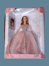 NRFB 2003 Mattel Batik Princess Barbie Special Edition Redhead Pink Floral Y2K picture