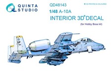 Quinta Studio QD48143 3D Interior Decal for HobbyBoss A-10A Thunderbolt II 1/48 picture
