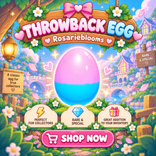[NEW] Throwback Eggs 100/200/500/1000 | Adopt Me Pets | Cheap | Fast Delivery picture