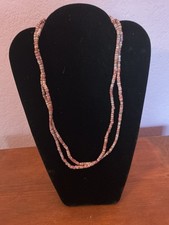Antique 19th Century Glass Trade Beads Strands (2 Available) picture