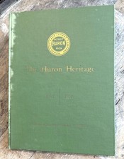 Huron Heritage ~1957 Vintage HC~ Huron Portland Cement Co Detroit Michigan Hist picture