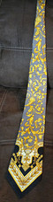 1990s LUXURIOUS RARE VINTAGE GIANNI VERSACE NOSTALGIC BEAUTIFUL SILK TIE❤️ picture