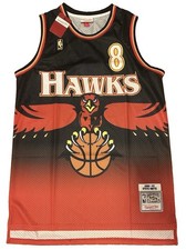 Mitchell & Ness Steve Smith Atlanta Hawks 1996-1997 NBA Swingman Jersey Mens L  picture