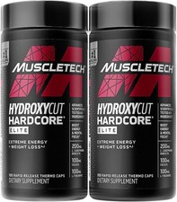 Hydroxycut Hardcore Elite, Rapid Release Capsules, 100 Count, 2 Pack picture
