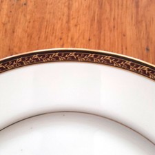 4 Mikasa Aramis Grande Ivory Dinner Plates 10 7/8