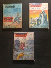 3 Worlds Of Tomorrow Magazines Vintage Science Fiction Phillip K. Dick B109 picture