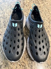 Kane Revive Shoes Unisex Black Speckle Recovery Vented Rubber Slip US M 10 W 12 picture