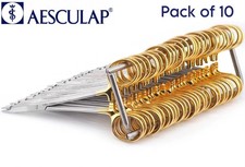 10X AESCULAP BM128R Durogrip Hegar Olson Pin Wire Cuter Needle Holder Scissor picture