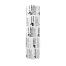 Innovative Haus 5 Rolls x 500 Labels (2,500 Total) Risk of Suffocation Warning picture