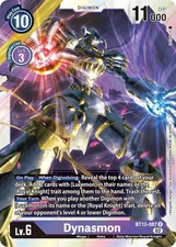 Foil Dynasmon BT13-087 R Versus Royal Knights Digimon TCG picture