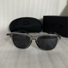 Oakley Frogskins Polarized Sunglasses Black Square Sunalasses New picture