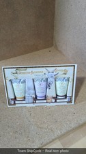 Florence Tuscany Italian Goat Milk Hand Cream Gift Set Honey Lavender Va G1N picture