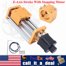 CNC3018plus CNC Router Z Axis Slide Stroke 85mm Linear w/Stepping Motor picture