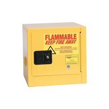 EAGLE 1901X Flammable Liquid Safety Cabinet,Yellow 55EA60 picture