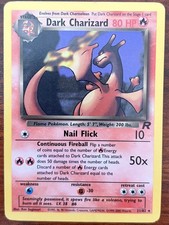 Dark Charizard 21/82 Team Rocket Unlimited Non Holo Rare Pokemon WOTC Vintage picture