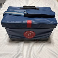 RARE Chick-fil-a Blue Carry Bag Case Cooler Large 19”x12”x11” picture