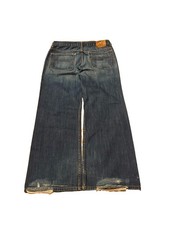 Vintage Y2K Armani Jeans Dark Wash Bootcut Flare Jeans 36x32 Baggy Skater picture