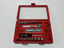 🇺🇸 Craftsman SEARS USA G 29pc 3/8” Drive SAE Metric Socket Ratchet Set NEW NOS picture