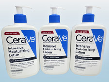 CERAVE INTENSIVE MOISTURIZING LOTION FOR DRY TO VERY DRY SKIN 16 OZ 3PCS picture