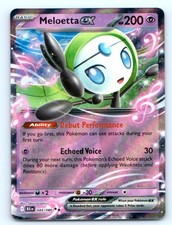 Meloetta ex 044/086 ~ English Near Mint picture