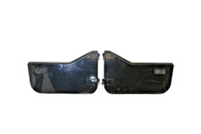Jeep Wrangler TJ 97-06 OEM Black Hard Half Doors Pair W/ Panels  picture