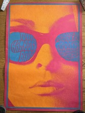 1967 Chambers Brothers Matrix Psychedelic Poster Neon Rose NR 12 MOSCOSO picture