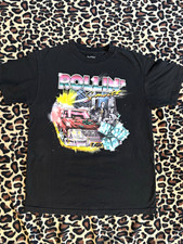 DGK Black Car Graphic Print Logo Cotton Jersey Crew Neck T-Shirt Men’s M picture