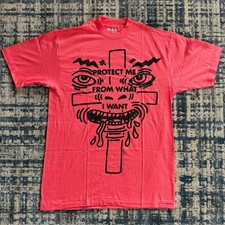 1986 JENNY HOLZER x KEITH HARING - PROTECT ME FROM WHAT I WANT picture