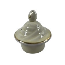 Vintage Hall Autumn Leaf Aladdin Teapot Replacement Lid Only picture