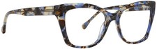 Trina Turk TT MARSAI Blue Tortoise BTB Size 53 Eyeglasses picture