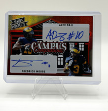 Leaf 2024 Heroes & Prospects Campus Companions CC-2 Orji/Moore Auto 3/7 picture