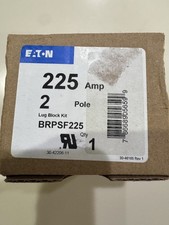 New in box Eaton BRPSF225 2 Pole 225 Amp SUB FEED LUG BLOCK KIT 225-AMP 2-POLE picture