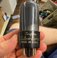 Vintage Super Silvertone 6K6G GE Vacuum Tube Made in USA – Untested - USED picture