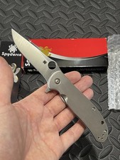 Spyderco Knives - Advocate - C214TIP - Titanium Scales w/ a CPM M4 Blade. picture