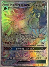 Incineroar GX 147/145 - Secret Rare Rainbow - Guardians Rising - Pokémon TCG NM⁠ picture