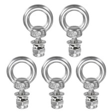 5-Sets Eye Bolts with Nuts, M3x9mm 304 Stainless Steel Lifting Eye Bolt picture