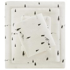 Woolrich John & Woolrich Cotton Sheet Set Cottage Charms Print 100 picture
