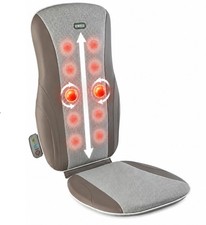 Homedics Shiatsu Back Massager Cushion with Heat, 1 Count (Pack of 1), Brown picture