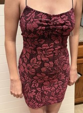NWT For Love & Lemons Constance Slip Dress, Small, Retails $169 picture