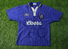 CHELSEA LONDON 1995/1997 VTG FOOTBALL SHIRT JERSEY HOME UMBRO ORIGINAL YOUNG M picture