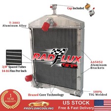 OEM# 8N8005 86551430 Aluminum Radiator For Ford 2N 8N 9N Tractors Models #AR2018 picture