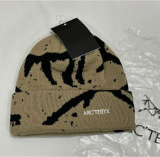 Arc'teryx Grotto Toque Beige Merino Wool Beanie Winter Ski Hat Unisex NWT picture