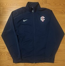 Mens Vintage Nike UConn Huskies Team Issue Full-Zip Warm-up Jacket Medium picture
