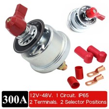 300A 12V High Current Master Battery Disconnect Switch Heavy Duty Power Cut Off picture