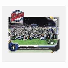 Milwaukee Brewers Advance To NLCS - 2026 MLB Topps NOW Card 774 Presale picture