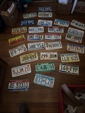Choice Lot of 10 Mixed States License Plates u choose 10 picture