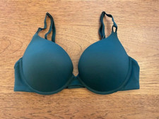 SOMA Dark Forest Green 34D Embraceable Tailored Push Up Padded Bra Smooth picture