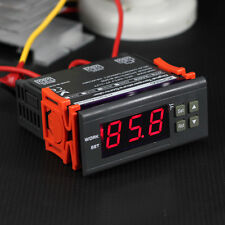 10A 110V Digital Temperature Controller Temp Sensor Thermostat Control Relay US picture