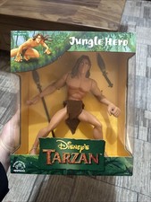 Applause Disney Tarzan Jungle Hero Action Figure Boxed w/ Spear & Knife picture